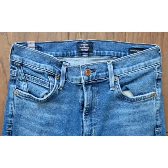 Citizen of Humanity Women's Blue‎ Rocket Ankle Hi-Rise Skinny Jean Size 27x27 - Picture 2 of 6
